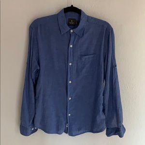 Hawkings McGill Button Sleeve Button Down Shirt